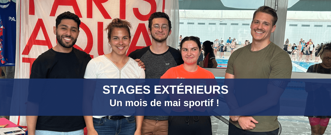 STAGES EXTÉRIEURS : Un mois de mai sportif !