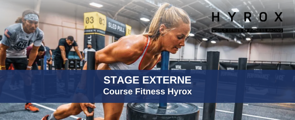 Ce week-end, nos étudiants sont intervenus sur la course Fitness Hyrox !